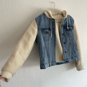 Sherpa/Denim Jacket